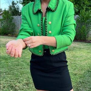 Rickie Freeman dress and blazer set